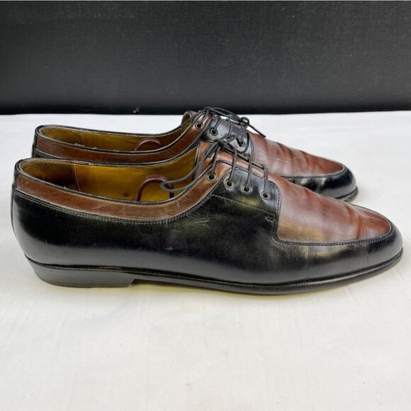 Bragano By Cole Haan Men's Brown/Blk Shoes/Oxfords Sz 10M SKU 4569 - Picture 4 of 7